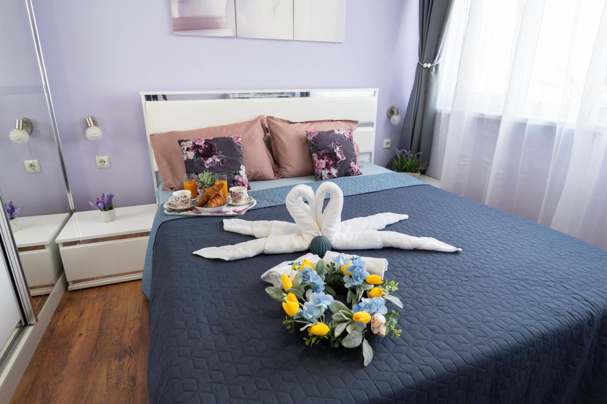 Luxury 2 Bedroom Apartment In Central Varna Bagian luar foto