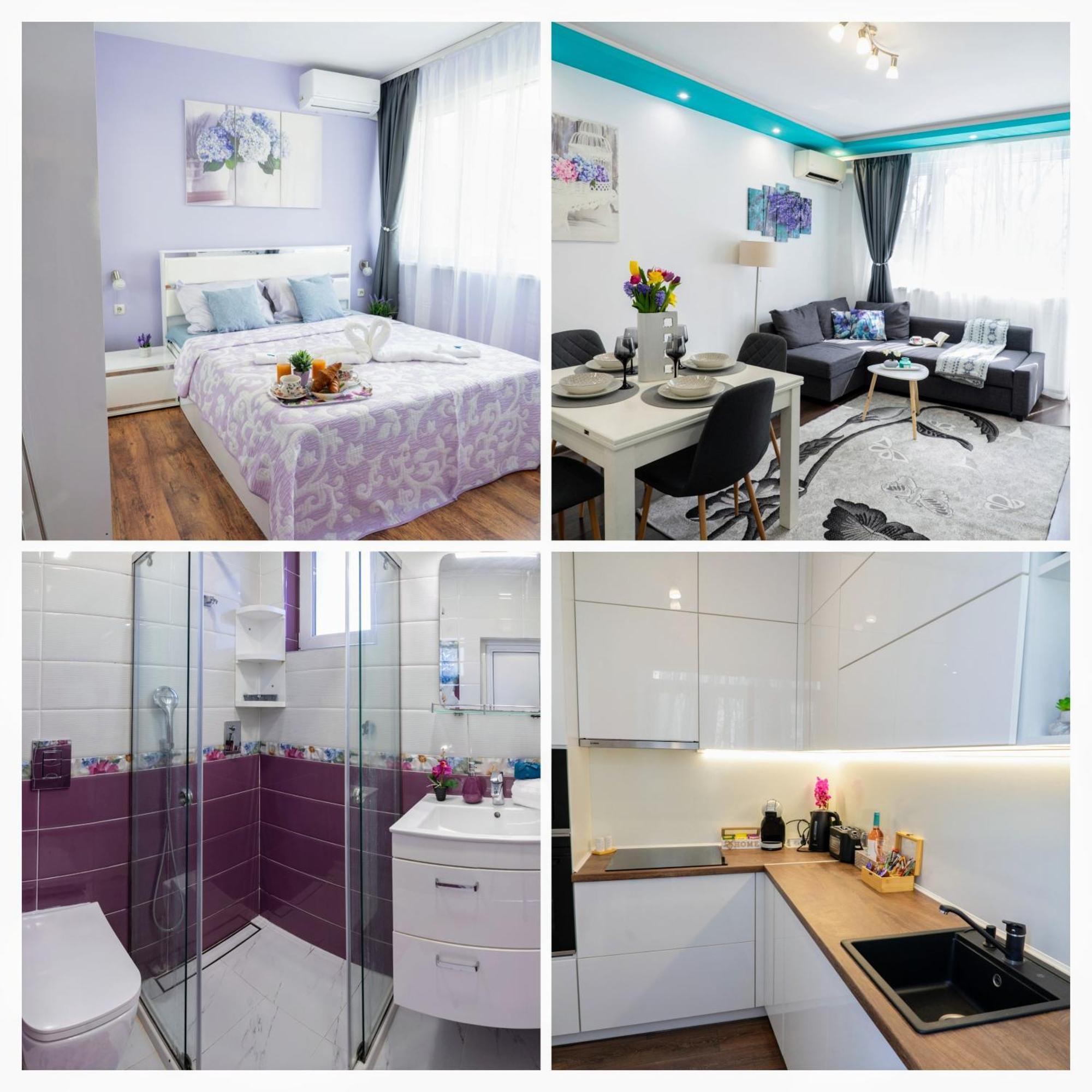 Luxury 2 Bedroom Apartment In Central Varna Bagian luar foto