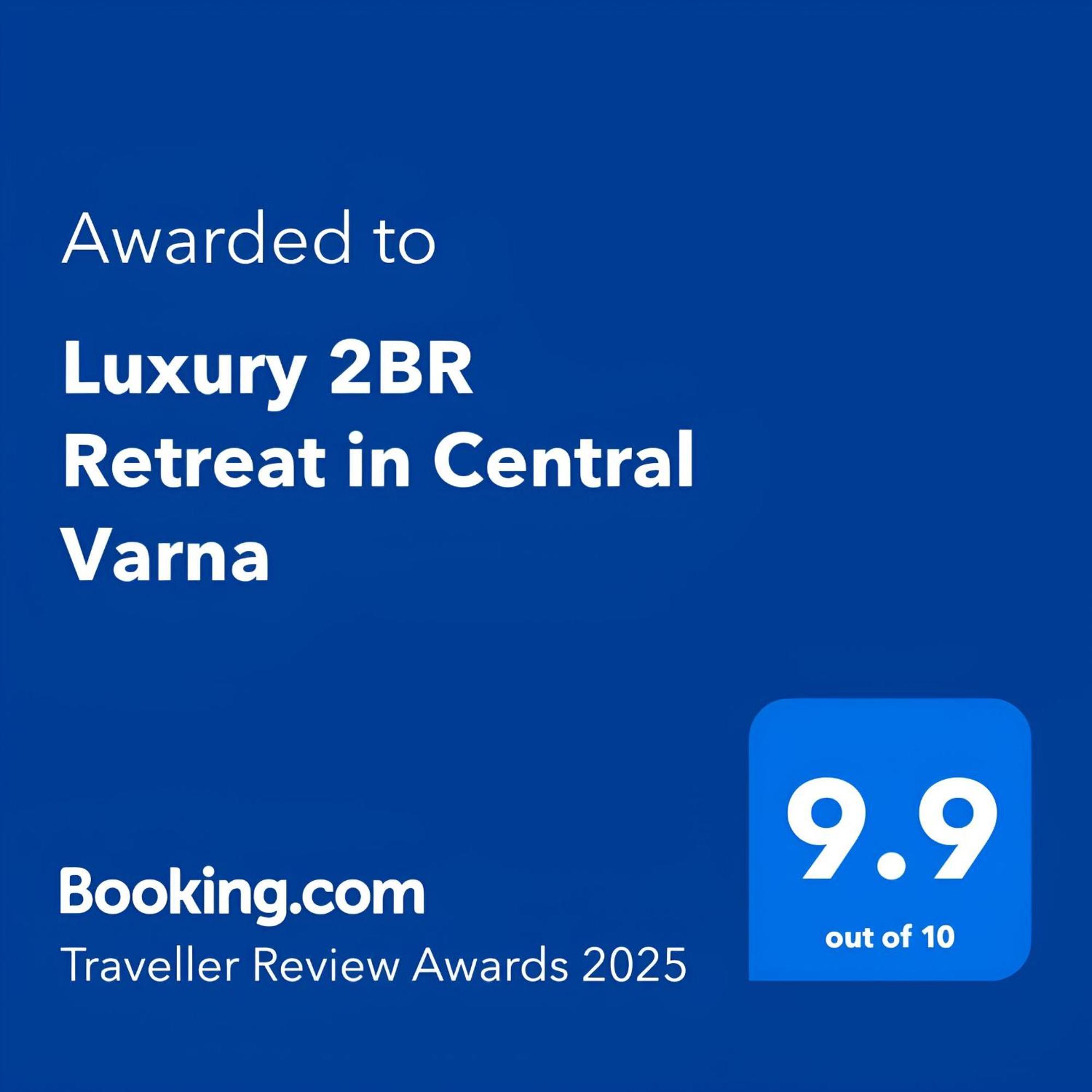 Luxury 2 Bedroom Apartment In Central Varna Bagian luar foto